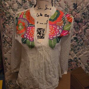 rANNA gILL BLOUSE SIZE M